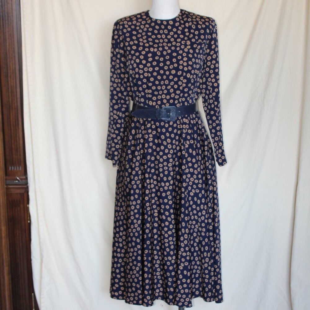 Dimensions Petite Dress with Belt